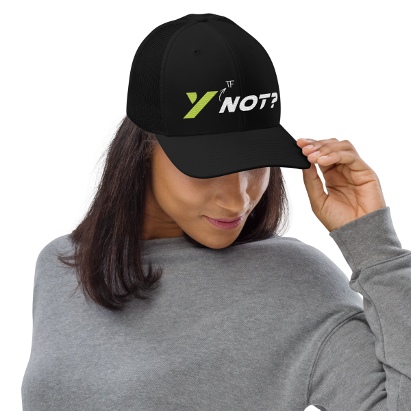 Y 'tf' Not? Trucker Hat - Image 5